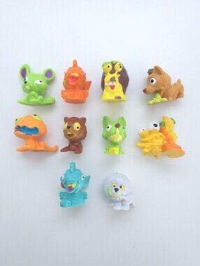 Moose Toys The Ugglys Pet Shop Lot of 10 Ugly Pet Mini Figures
